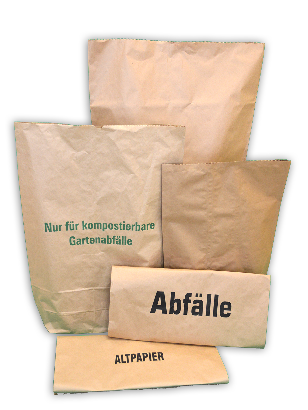 10 x Jufol Öko Papier Müllsack Bio Bag a 3 Stück/Pack  a 60 Liter 