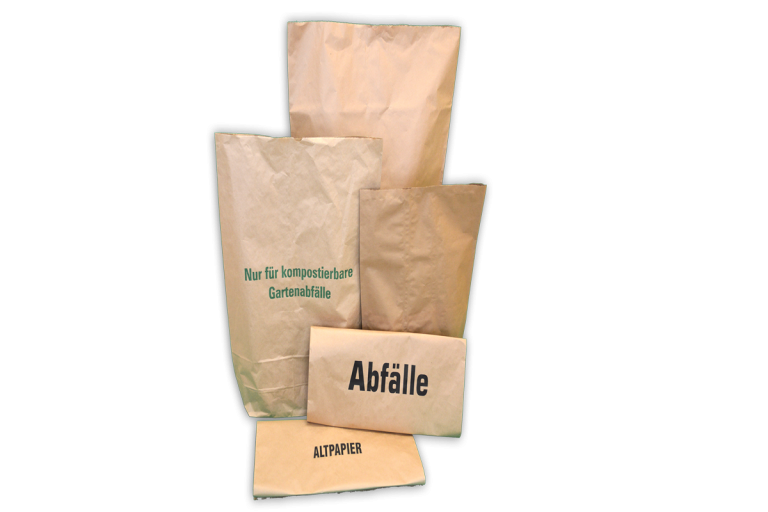 500 Stück Bäckerfaltenbeutel Weiß - 200x70x320mm Brötchentüten Aus Kraftpapier